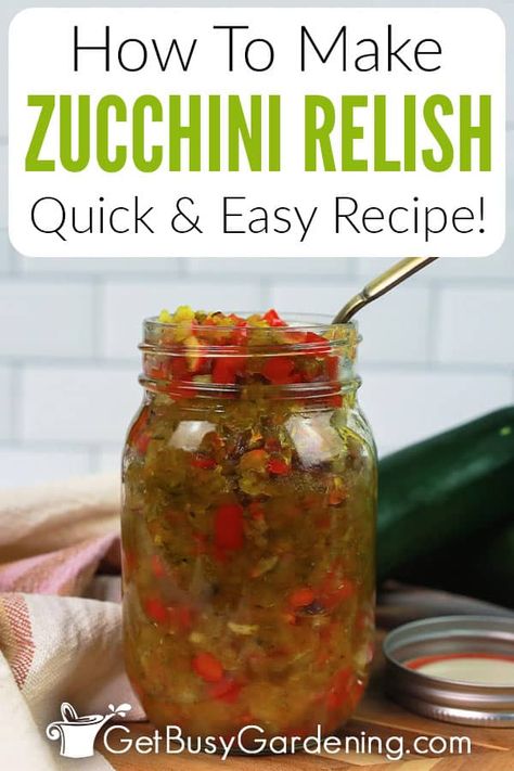 Zucchini Relish Recipes Dill, Zuchini Relish Recipe, Zucchini Pickle Relish, Zuchini Relish Canned, Zucchini Sweet Relish Recipes, Vegetable Relish Recipes, Zucchini Chow Chow, Overgrown Zucchini Recipe, Zucchini Relish Recipes Easy