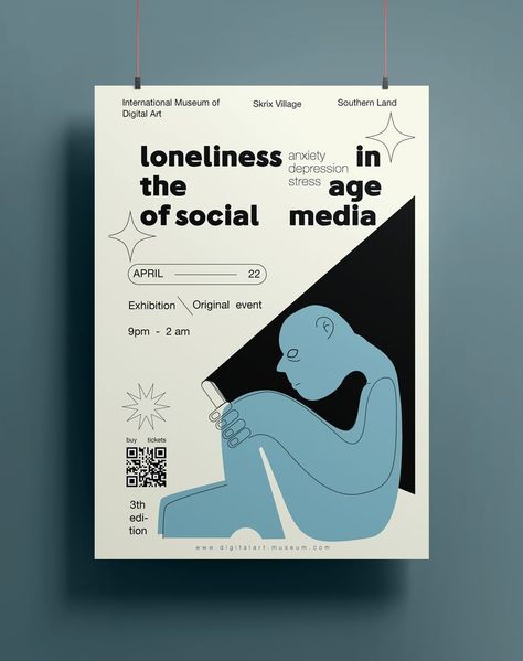 Poster For Social Awareness, Poster For Mental Awareness, Poster Design Awareness, Self Awareness Poster Ideas, Social Psychology Illustration, Social Cause Poster Design, Health And Safety Poster Design, Wellbeing Poster Design, Social Poster Ideas