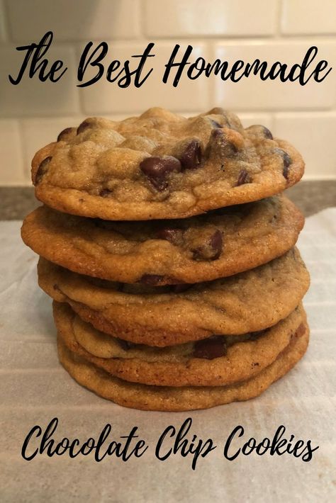 Skinnytaste Chocolate Chip Cookies, Buzzfeed Chocolate Chip Cookies, Chocolate Chip Cookies With One Stick Of Butter, Cho Late Chip Cookies, How To Make The Best Choc Chip Cookies, The Perfect Chocolate Chip Cookie Recipe, Easy Homemade Cookies Chocolate Chip, Homemade Choc Chip Cookies, Easy Fast Chocolate Chip Cookies