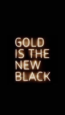 Gold Is The New Black, Black And Gold Aesthetic, Stay Gold, Gold Aesthetic, Yellow Aesthetic, Neon Art, What’s Going On, Neon Lighting, Neon Sign