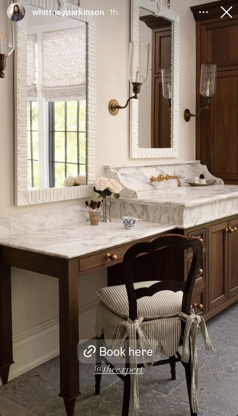 Long Bathroom Counter Decor Master Bath, Long Bathroom Counter, Long Bathroom Counter Decor, Decor Master Bath, Long Bathroom, Workers Cottage, 2024 Bathroom, Bathroom Counter Decor, Master Bathrooms