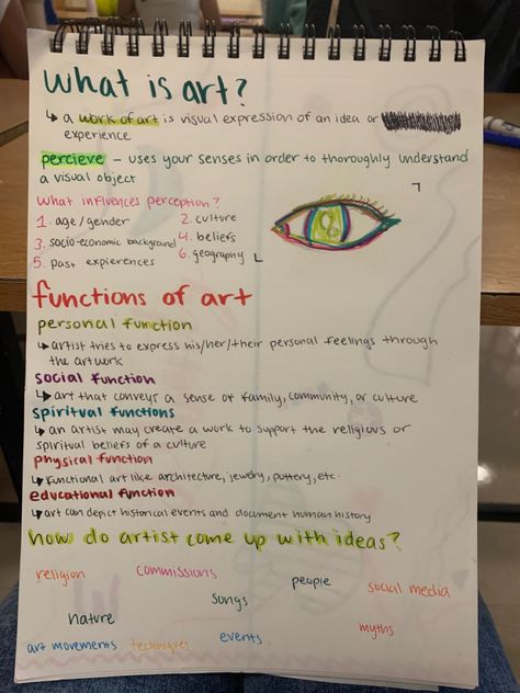 art notes school productivity aesthetic what is art functions of art school Art Notes Student, School Productivity, Artists Aesthetic, Productivity Aesthetic, Notes School, What Is Art, Art Notes, Revision Notes, Art Major