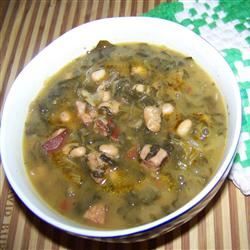 Swamp Soup Recipe, Turnip Green Soup, Turnip Soup, Caribbean Foods, Green Soup, Turnip Greens, Soup Mixes, Coconut Curry, Idee Pasto Sano