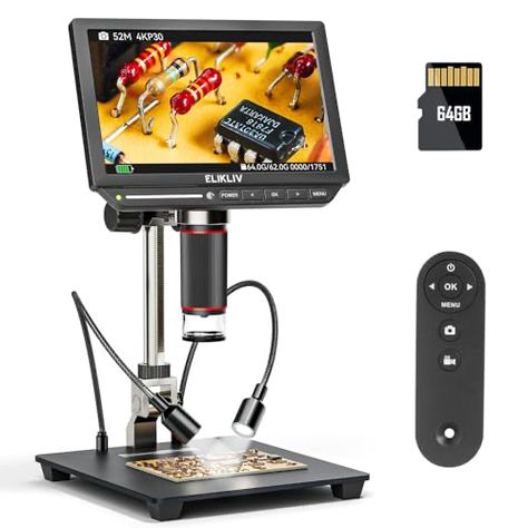 Digital Microscope, Microscopes, Family Video, Lab Equipment, Hdmi Cables, Micro Sd Card, Mac Os, Soldering, Coin Collecting