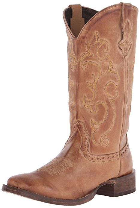 Roper Women's Classic Cowgirl Western Boot, Tan, 10 M US Women Cowboy Boots, Corral Cowgirl Boots, Classic Cowgirl, Shop Boots Online, Cowgirl Western, Cowboy Boots Women, Western Boot, Comfortable Boots, Boots Women