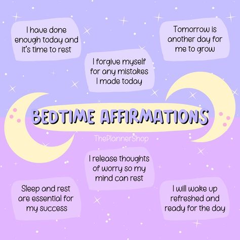 Bedtime Affirmations, Sleep Quotes, Healing Affirmations, Affirmations For Kids, Healthy Apple, Daily Positive Affirmations, Before Sleep, Success Affirmations, Morning Affirmations