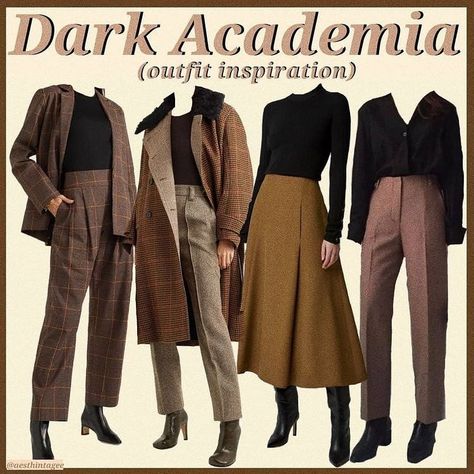 6 Types of Academia – STRAPHIE Dark Academia Aesthetic Fashion, Dark Academia Aesthetic Outfit, Academia Aesthetic Outfit, Dark Academia Outfits, Dark Academia Outfit, Dark Academia Style, Dark Academy, Dark Academia Clothes, Academia Clothes