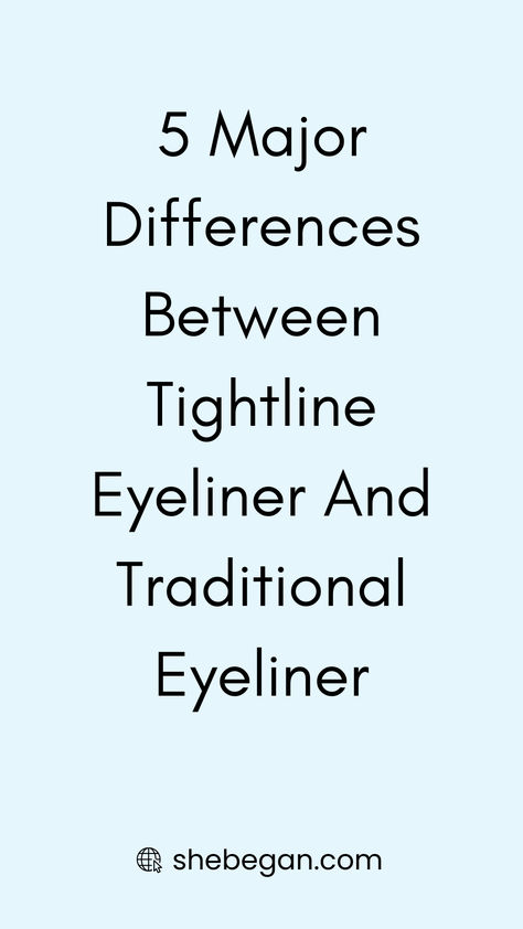 Tightlining is a makeup technique that involves applying eyeliner to the inner rim of the upper eyelid, also known as the waterline.

This technique creates the illusion of thicker, fuller lashes and a more defined lash line. It is a subtle way to enhance your eyes, and it is different from traditional eyeliner techniques, like applying it on the upper lash line.

In this article, we will explore how tightline eyeliner differs from traditional; eyeliners. Lined Eyes Eyeliner, Eyeliner Placement, Tight Line Eyeliner, Tightline Eyes, Best Eyeliner For Tightlining, Traditional Eyeliner, Subtle Eyeliner, Tightlining Eyes, Tightline Eyeliner