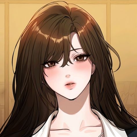 My Landlady Noona, Landlady Noona, Brown Hair Female, Tokyo Ghoul Cosplay, Queen Anime, Anime Cupples, Anime Shadow, Female Character Design, Fanarts Anime