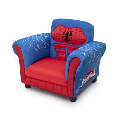 Character Bedroom, Spiderman Room, Upholstered Chairs Fabric, Man Chair, Spiderman Kids, Childrens Bedroom Furniture, Finance Quotes, Kids Sofa, Man Room