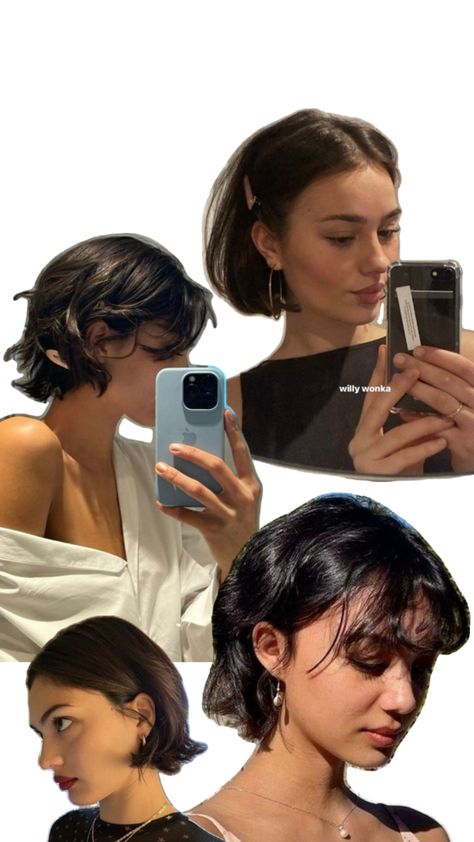 Vintage Pixie Cut, Grunge Haircut, Short Grunge Hair, Long Hair With Bangs, Short Hair With Bangs, Cut My Hair, Grunge Hair, Pixie Haircut, Pixie Cut