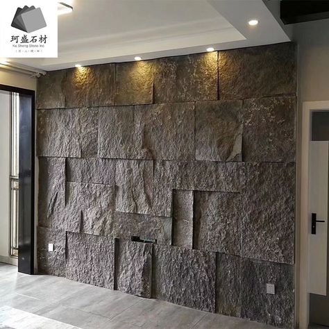 Stone Cladding Interior Walls, Stone Wall Exterior, Cladding Stone Wall, Granite Cladding, Outdoor Partition, Stone Cladding Interior, Brick Pool, Featured Wall, Cladding Wall