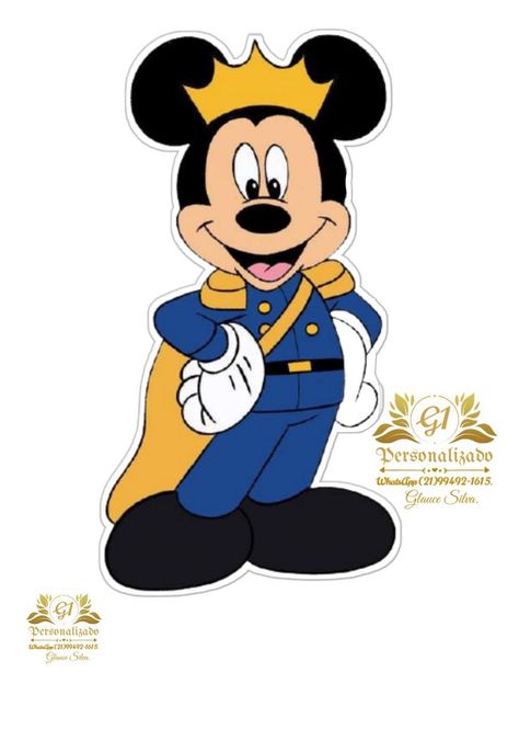 Mickey Rey, Γενέθλια Mickey Mouse, Miki Mouse, Mickey Mouse Png, Mickey Mouse Photos, Prince Birthday Party, Mickey Mouse Silhouette, Minnie Mouse Images, Mouse Photos