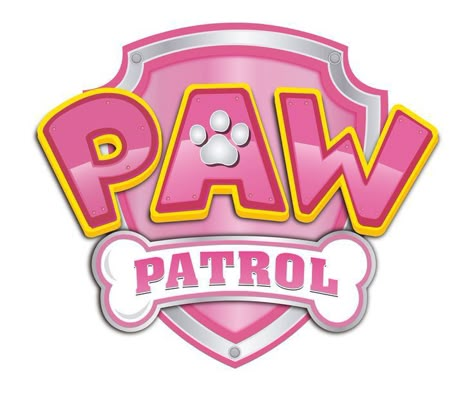 Skye Paw Patrol Cake Topper, Skye Paw Patrol Cake, Escudo Paw Patrol, Paw Patrol Logo, Pink Paw Patrol, Paw Patrol Design, Paw Patrol 4, Paw Patrol Png, Paw Patrol Stickers