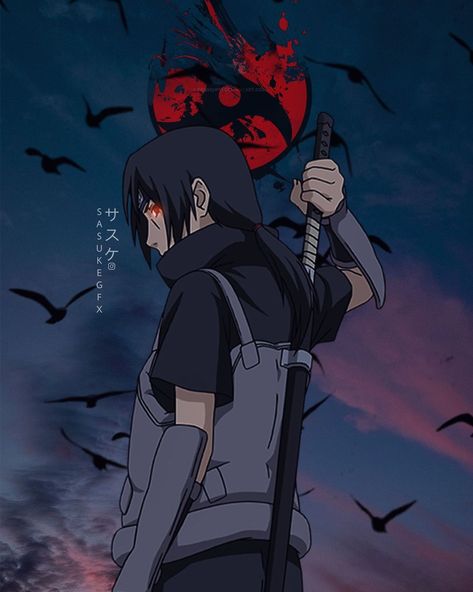 Anbu Itachi, Stoic Anime, Uchiha Wallpaper, Itachi Akatsuki, Naruto Painting, Itachi Mangekyou Sharingan, Naruto Sharingan, Naruto Sketch Drawing, Samurai Anime