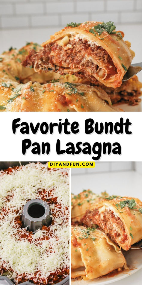 Bundt Pan Lasagna Recipe Bundt Pan Lasagne, Lasagna Bundt Pan, Lasagna In A Bundt Cake Pan, Bundt Lasagna Recipe, Bunt Pan Lasagna Recipe, Bundt Cake Dinner Recipes, Bundt Cake Lasagna, Lasagna In A Bundt Pan, Bunt Pan Dinner Recipes