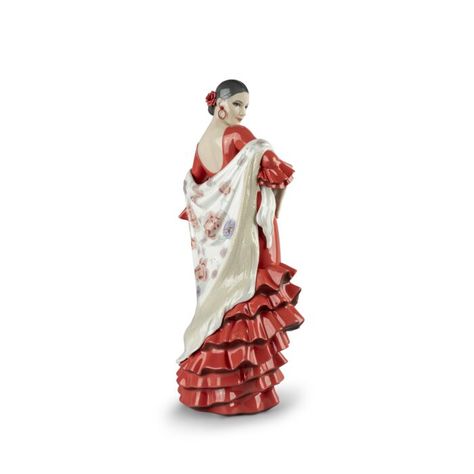 Spanish Culture | Lladró Official Soul Woman, Antique Bedroom Furniture, Spanish Flamenco, Porcelain Sculpture, Antique Bedroom, Trip To Spain, Lladro Porcelain, Lladro Figurines, Spanish Art