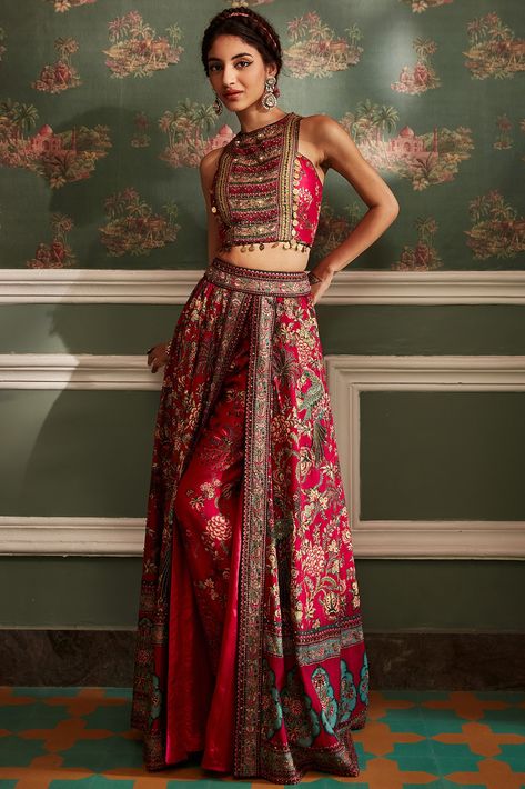 Festive Offers | Big Luxury Sales | Designer Wear Sale, Festive Season Sale At Pernia's Pop-Up Shop 2023 Palazzo Skirt, Mehendi Outfit, Royal Indian, Indian Dresses Traditional, Traditional Indian Outfits, Palazzo Set, Designer Outfits, Wrap Around Skirt, Indian Dress