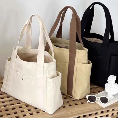 "Carry innovation "💕innovento.bigcartel.com Shoulder Bag For School, Casual Tote, Canvas Shoulder Bag, Handbags For Men, Womens Tote, Casual Bags, Large Bags, Canvas Bag, Shoulder Handbags