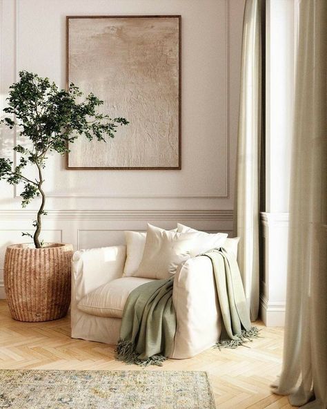 Interior Farmhouse, نباتات منزلية, Living Room Inspo, A Living Room, Cheap Home Decor, Living Room Inspiration, Dream Home Design, Home Fashion, 인테리어 디자인