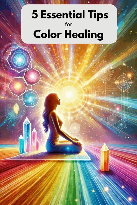 Discover the transformative power of color therapy! Learn how to use vibrant hues to heal, relax, and manifest your best life. From colored crystals to light therapy, explore essential tips to incorporate color therapy into your daily routine. Embrace the energy and serenity that color therapy brings to your life. #ColorTherapy #HealingColors #Manifestation #SpiritualWellness #HolisticHealing #VibrantLife #Meditation #EnergyHealing #CrystalHealing #Mindfulness Color Healing Spiritual, Colour Therapy Healing, Meditation Colors, Color Vibration, Healing Colors, Polarity Therapy, Color Therapy Healing, Earth Witch, Color Healing