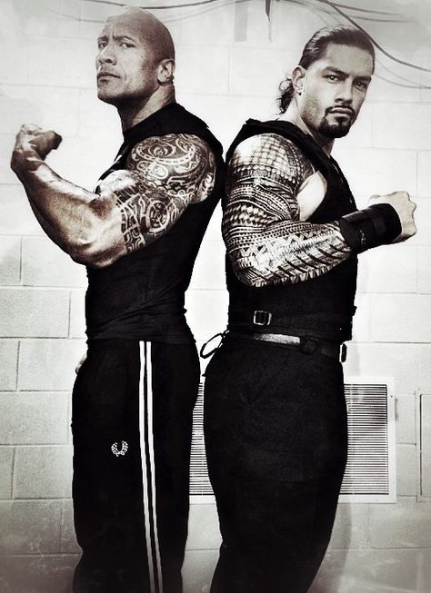 two of them!!!! Smackdown Vs Raw, Wwe Superstar Roman Reigns, Wwe Tna, Wwe Legends, Shawn Michaels, Wwe Roman Reigns, The Rock Dwayne Johnson, Wrestling Superstars, Wwe Champions