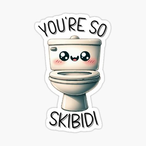 Skibidi Toilet Stickers for Sale | Redbubble Toilet Stickers, Skibidi Toilet, Meme Stickers, Stickers For Sale, The Text, Cute Kawaii, Funny Games, Sticker Art, Funny Stickers