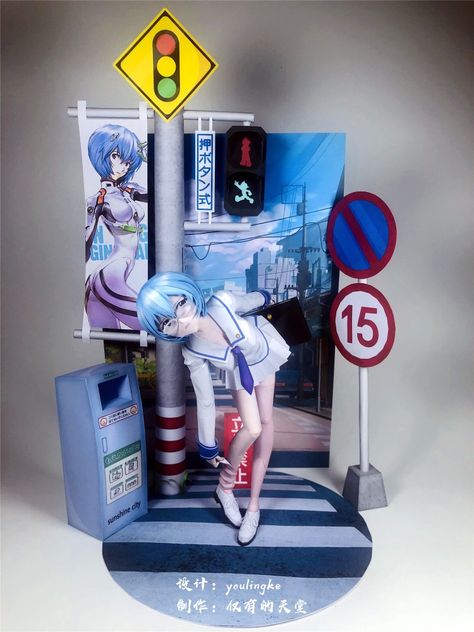 Papercraft Anime, Anime Crafts Diy, Paper Dolls Diy, Paper Toys Template, Paper Doll Template, Papercraft Templates, Rei Ayanami, Anime Crafts, Paper Crafts Origami