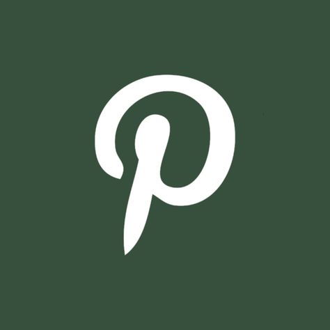 green app icon (Pinterest) Green Pinterest Logo, Green Icon Pinterest, Pinterest Green Icon, Dark Green Pinterest Icon, Green App Icons Pinterest, Insta App Icon, Green Tiktok Icon, Green Pinterest Icon, Green Setup