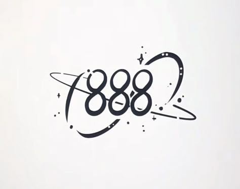 8 Number Tattoo, 8 Tattoo Number Ideas, 1111 Tattoo Ideas, 888 Angel Number Tattoo, 888 Tattoo, Tattoo Areas, Angel Number Tattoo Ideas, Number Tattoo Ideas, Lil Tattoos