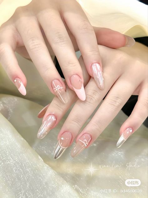 Nails Tay, Asian Nails, Hello Nails, Pretty Gel Nails, July Nails, Pearl Nails, Latest Nail Art, Nail Swag, Kawaii Nails