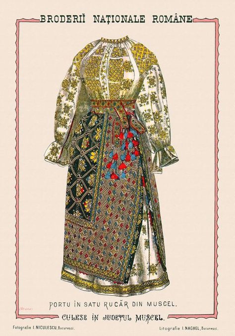 Romania Clothes, Romanian Clothing, Tailoring Techniques, Fasion Outfits, Folk Dresses, Native Style, Folk Costume, Traditional Clothing, Fantasy Clothing