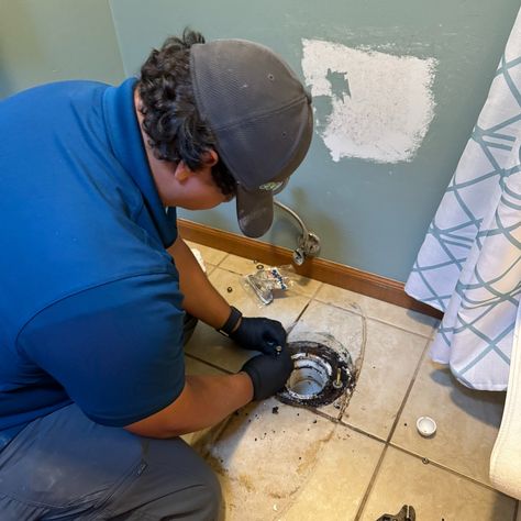 Wax on 👋 Wax off 🚽 Having the right wax ring for your toilet is important. They create a watertight seal between the base of the toilet and the floor, preventing leaks and odors! Wax On Wax Off, Wax Ring, Hvac Technician, The Floor, Wax, Flooring, Ring, On Instagram, Quick Saves