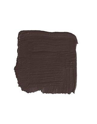 Color Inspiration: Appalachian Brown Benjamin Moore Black Brown Paint Colors, Behr Brown Colors, Cocoa Brown Paint Color, Appalachian Brown Benjamin Moore, Blackish Brown Paint Color, Wenge Color Palette, Charcoal Brown Paint Color, Espresso Paint Color, Black Paint With Brown Undertones