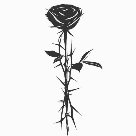 Thorn Tattoo, Rose Flower Tattoos, Armband Tattoos, Hand Tats, Biomechanical Tattoo, Greek Tattoos, Just Ink, Dark Art Drawings, Black Ink Tattoos