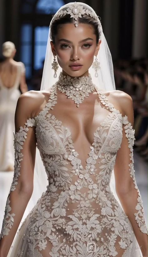 Pretty Wedding Dresses, Fancy Wedding Dresses, Womens Wedding Dresses, Exotic Fashion, Wedding Dresses Corset, Dream Wedding Ideas Dresses, Long Wedding Dresses, Tailored Suits, Wedding Dress Inspiration