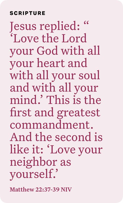 ‭‭Matthew‬ ‭22‬:‭37‬-‭39‬ ‭NIV‬‬ Matthew 22:37, Matthew 22, Matthew 22 37, Greatest Commandment, Love Your Neighbour, Love The Lord, God Is Good, Christian Quotes, Jesus Christ