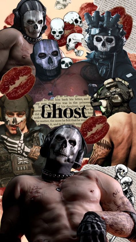 Cod Monster Au Ghost, Cod Wallpaper Ghost, Cod Mw2 Poster, Call Of Duty Wallpapers Ghost, Ghostface Call Of Duty, Riley Ghost Simon, Ghost Cod Shirtless Fanart, Kong And Ghost, Soap And Ghost Cod Wallpaper