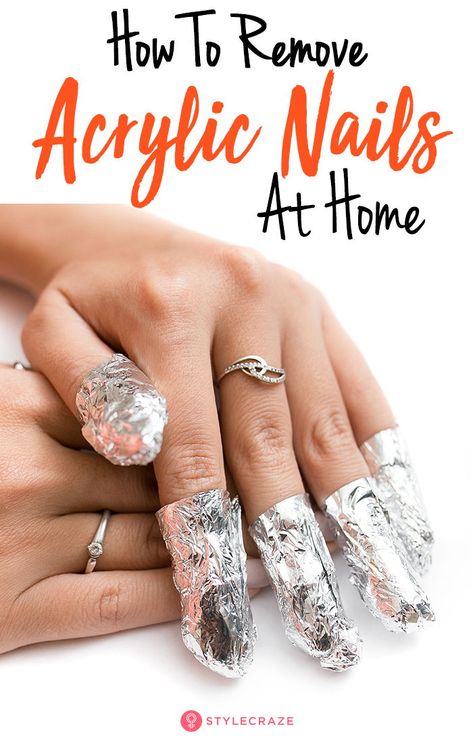 How To Take Of Acrylic Nails At Home, How Do You Remove Acrylic Nails At Home, Nail Soak Off Acrylic, Taking Acrylic Nails Off, How To Reshape Acrylic Nails At Home, How To Take Off Acrylics At Home, At Home Acrylic Nail Removal, Soaking Off Acrylic Nails At Home, Taking Acrylic Nails Off At Home