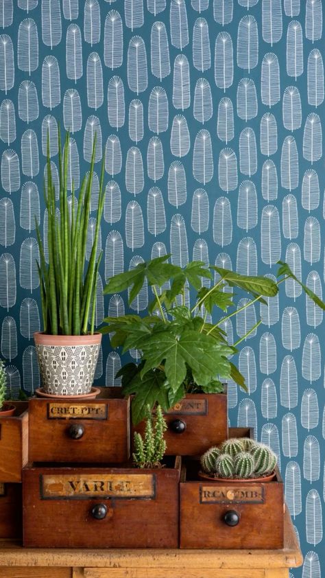 Bloom Wallpaper, Curtains Uk, Colour Psychology, Modern Wallpaper Designs, Wallpaper Uk, Flower Display, Creative Living, Light And Space, Modern Wallpaper