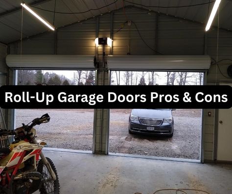 roll-up garage door Roll Up Garage Door Ideas, Rolling Garage Door, Roll Up Garage Door, Garage Door Rollers, Garage Door Lock, Residential Garage Doors, Roll Up Doors, Garage Door Repair, Door Repair