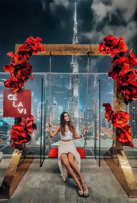 Dubai, Red, Travel, Instagram