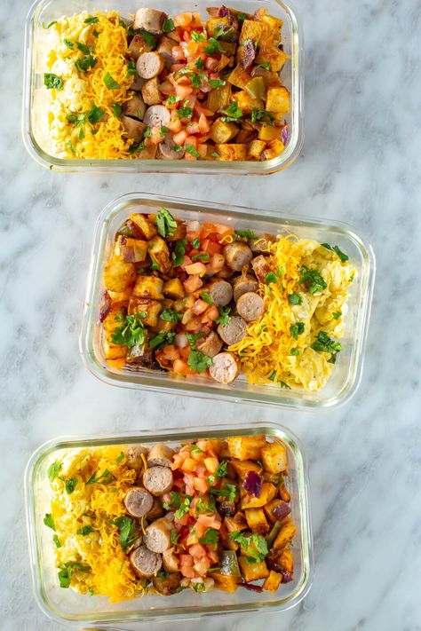 Breakfast Bowls {Easy Meal Prep} - The Girl on Bloor Breakfast Bowls Meal Prep, Breakfast Bowl Meal Prep, Prep Breakfast Bowls, Egg Breakfast Ideas, Intentional Eating, Healthy Breakfast Meal Prep, Prep Breakfast, Healthier Recipes, Breakfast Idea