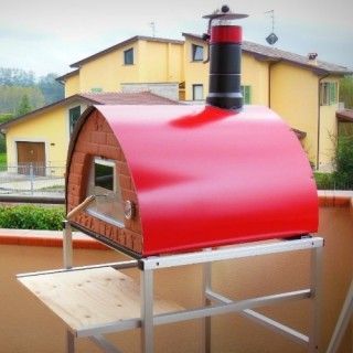 Forno a legna per pizza 70x70 Rosso forni legna pizza Pizza Cooker, Pizza Oven Recipes, Pizza Food Truck, Porte In Ferro, Outdoor Cooker, Four A Pizza, Pizza Oven Accessories, Oven Pizza, Wood Oven