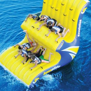 Lake Toys, Cool Pool Floats, Lake Fun, Pool Floaties, Teeter Totter, Hammacher Schlemmer, Summer Toys, Pool Floats, 웃긴 사진