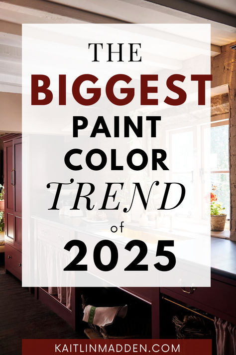 Paint color brands, designers and influencers are loving this paint color for 2025 Cinnamon Paint Colors Colour Palettes, Paint Colors For Inside House, Paint Colors For Vintage Homes, Paint Shades Colour Palettes, Behr Blackberry Mocha, Living Dining Room Paint Color Ideas, Good Colors For Kitchen Walls, Paint Colors Interior Home, Craftsman House Interior Paint Colors