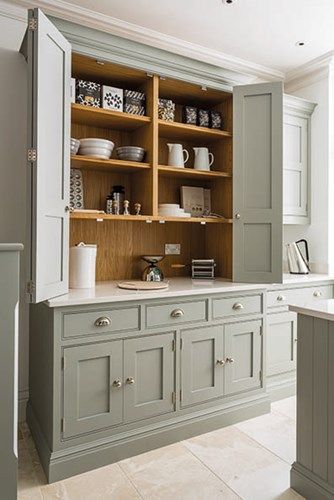 Kitchen Storage Ideas | Pantry / Appliance Warehouse |Tom Howley | Discover more at www.mycasainteriors.com Update Kitchen Cabinets, Серая Кухня, Kitchen Design Diy, Interior Vintage, Diy Kitchen Remodel, Kitchen Pantry Design, Diy Kitchen Storage, Kitchen Storage Solutions, Diy Kitchen Cabinets