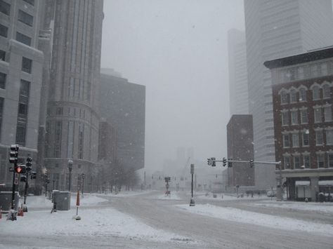 Snowy City, Well Pictures, Liminal Space, Gray Aesthetic, Dark Winter, Winter Scenery, Snowy Day, Snow Storm, Be Strong