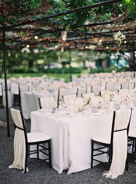 Reception Chairs, Chair Covers Wedding, Wedding Chair, Chair Decorations, Black Tie Wedding, Wedding Chairs, Chair Covers, Leather Chair, Reception Decorations