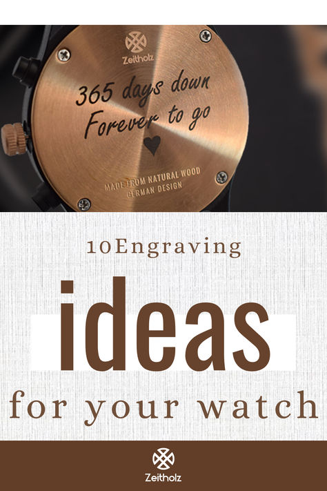 Discover unique engraving ideas for watches, perfect as heartfelt gifts for him, mom, or couples. These personalized timepieces make memorable handmade gifts, ideal for birthdays, anniversaries, or any special occasion. From meaningful quotes to custom initials, find the perfect engraving inspiration for your next thoughtful gift idea! 🎁✨ Engraved Anniversary Gifts For Him, Quotes For Watch Gift For Him, Engravings On Watches For Him, Wedding Watch Engraving, Quotes To Engrave On A Watch, Engraved Watches For Men Messages, Cute Engravings For Him, Engraving Messages For Him, Watch Gift Quotes For Him